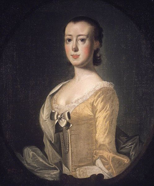 Jeremiah Theus Portrait of Elizabeth Rothmahler